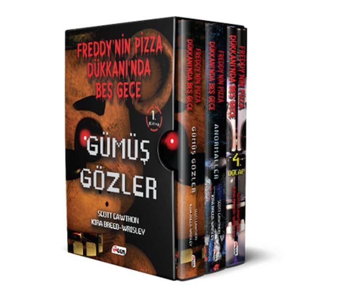 Freddy'nin Pizza Dükkanı'nda Beş Gece Serisi Seti - 3 Kitap Takım