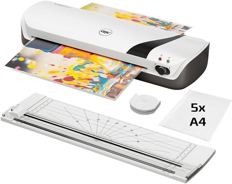 GBC LAMİNASYON MAKİNESİ SETİ A4 INSPIRE BEYAZ 4410034