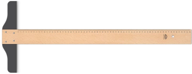 HATAS T CETVELİ TAHTA TEKNİKER 65 CM 01000