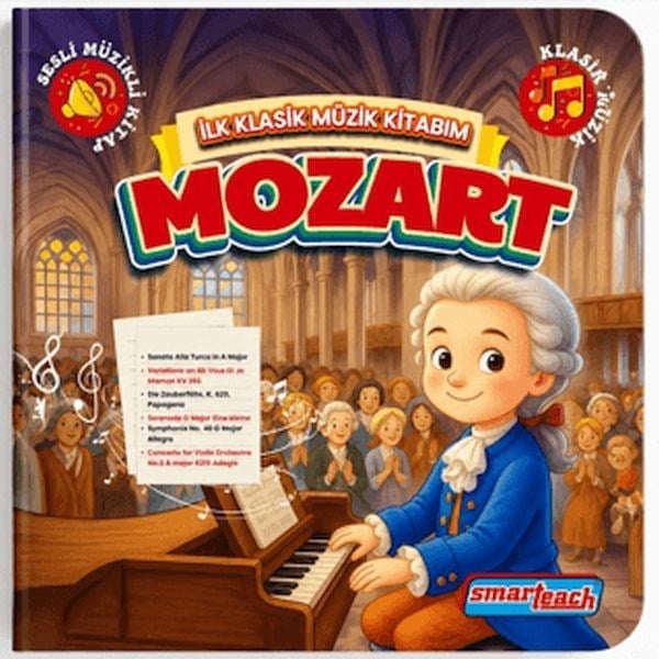 İlk Klasik Müzik Kitabım Mozart -Sesli Kitap