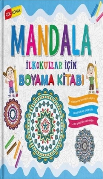 İlkokullar İçin Mandala Boyama Kitabı