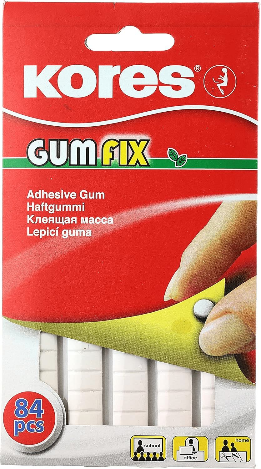KORES YAPIŞTIRICI HAMUR TİPİ GUMFIX 50g 84 LÜ KT 31600
