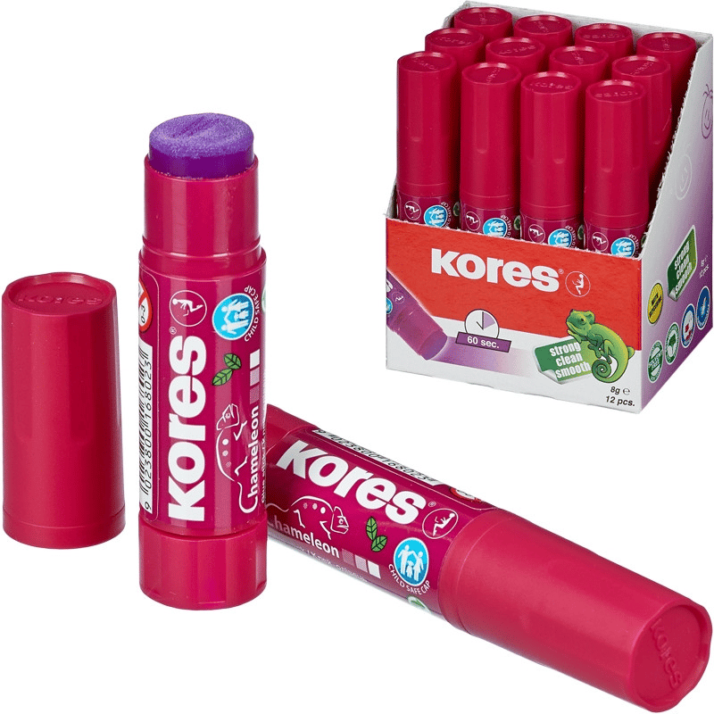 KORES YAPIŞTIRICI STICK CHAMALEON (MOR)  8g  KT16802