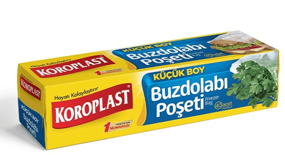 KOROPLAST BUZDOLABI POŞETİ KÜÇÜK BOY 20x30 40 LI ST01700088