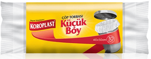 KOROPLAST ÇÖP TORBASI GÜÇLÜ KÜÇÜK 40x50 30 LU ST01500318