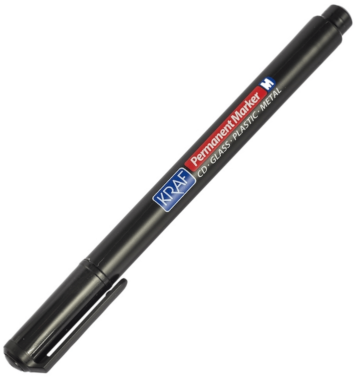 KRAF ASETAT KALEMİ OHP PLUS (M) 280 SİYAH