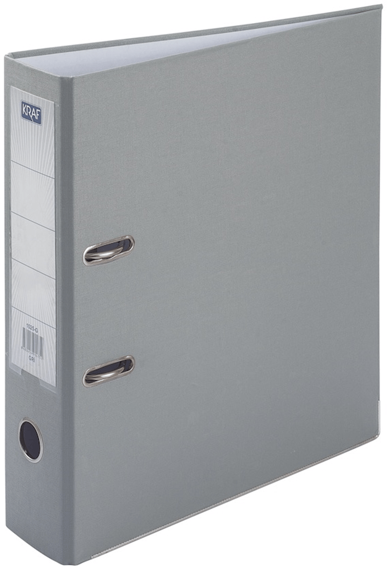 KRAF BÜRO KLASÖRÜ GENİŞ 1025 GRİ ( 24 LÜ KOLİ )