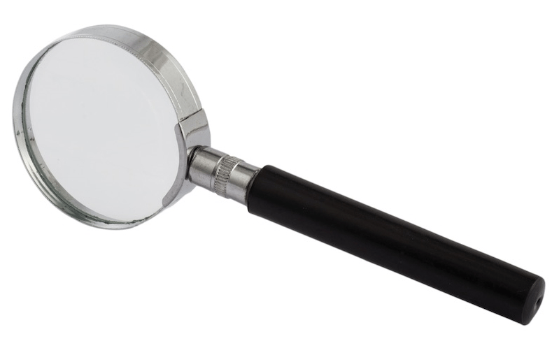 KRAF BÜYÜTEÇ METAL ÇERÇEVE  50MM 6X 350G