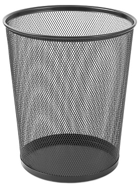 KRAF ÇÖP KOVASI FİLE SİYAH 12L 540G