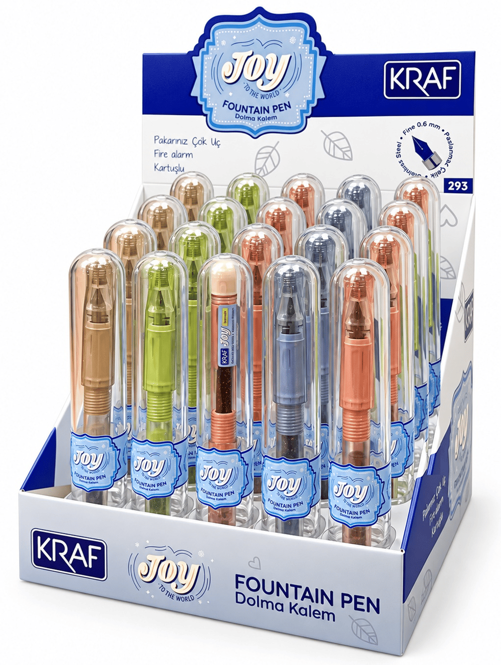 KRAF DOLMA KALEM JOY KARTUŞLU 293 20 Lİ