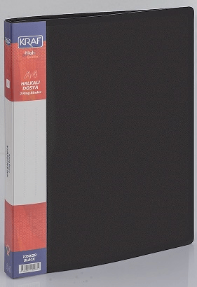 KRAF HALKALI DOSYA 2 HALKA 1050/2R SİYAH