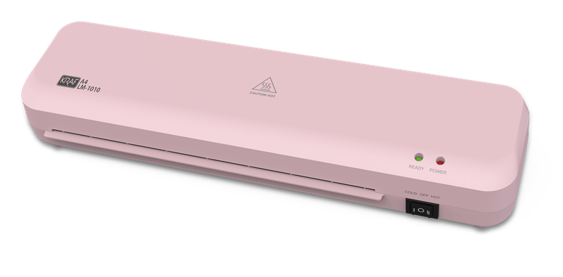KRAF LAMİNASYON MAKİNESİ A4 LM-1010PK PEMBE