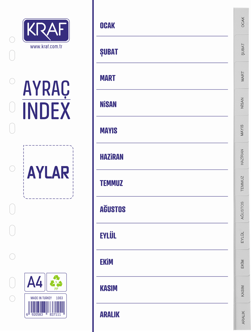 KRAF SEPERATÖR 1003 AYLAR