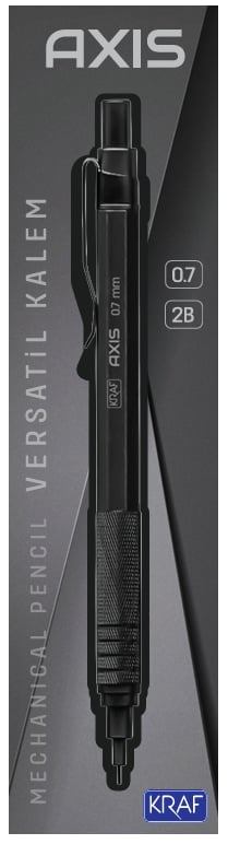 KRAF VERSATİL KALEM AXIS  0,7 MP-160 BLACK
