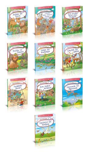 Kelile ve Dimne'den Masallar - Güvercin Serisi (10 Kitap Takım)