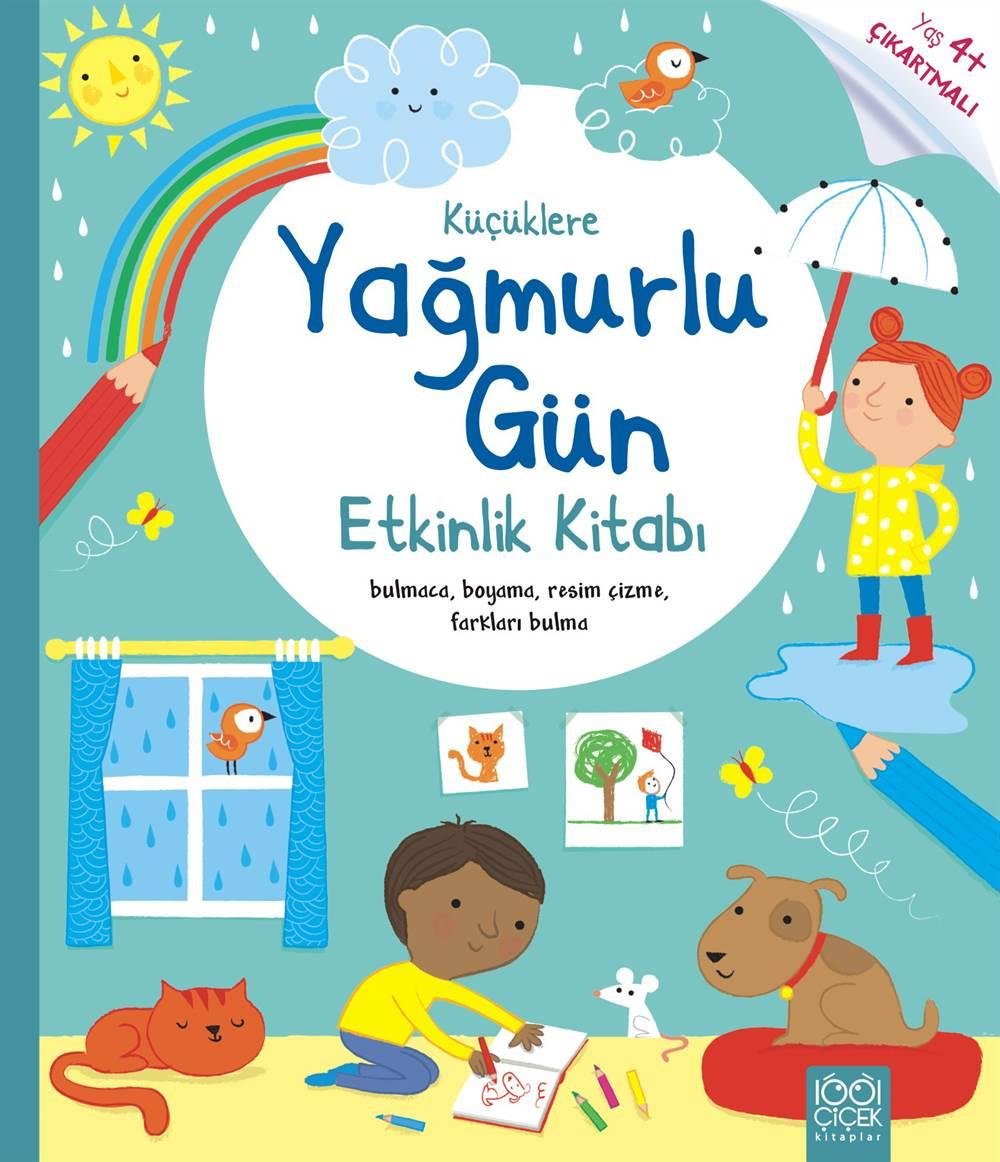 Küçüklere Yağmurlu Etkinlik Kitabı