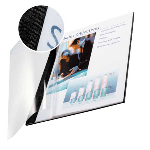 LEITZ CİLT KAPAĞI 10.5MM 10 LU L-7414 SİYAH