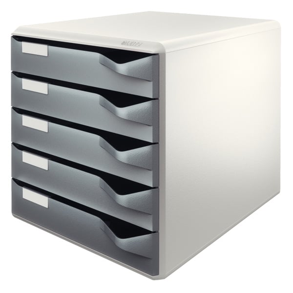 LEITZ EVRAK RAFI   5 ÇEKMECELİ L-5280 KOYU GRİ