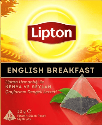 LİPTON BARDAK POŞET ÇAY 15 Lİ ENGLISH BREAKFAST 30g 802916