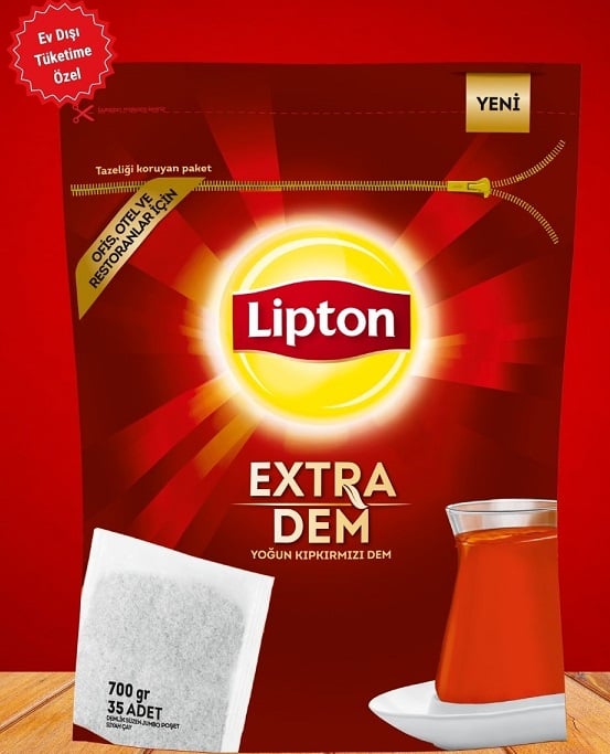 LİPTON DEMLİK POŞET ÇAY JUMBO 35 Lİ EXTRA DEM 20g 803574