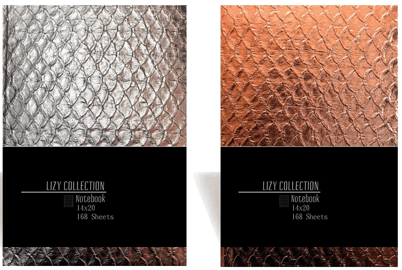 LİZ LUX DEFTER YALDIZLI 70GR 168YP ÇİZGİLİ BLS195