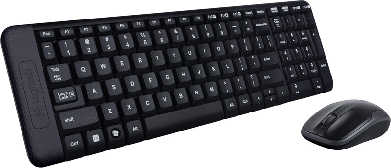 LOGITECH KLAVYE MOUSE SET MK220 KABLOSUZ SİYAH 920-003163