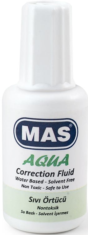 MAS SIVI SİLİCİ SU BAZLI 20 ML 0460