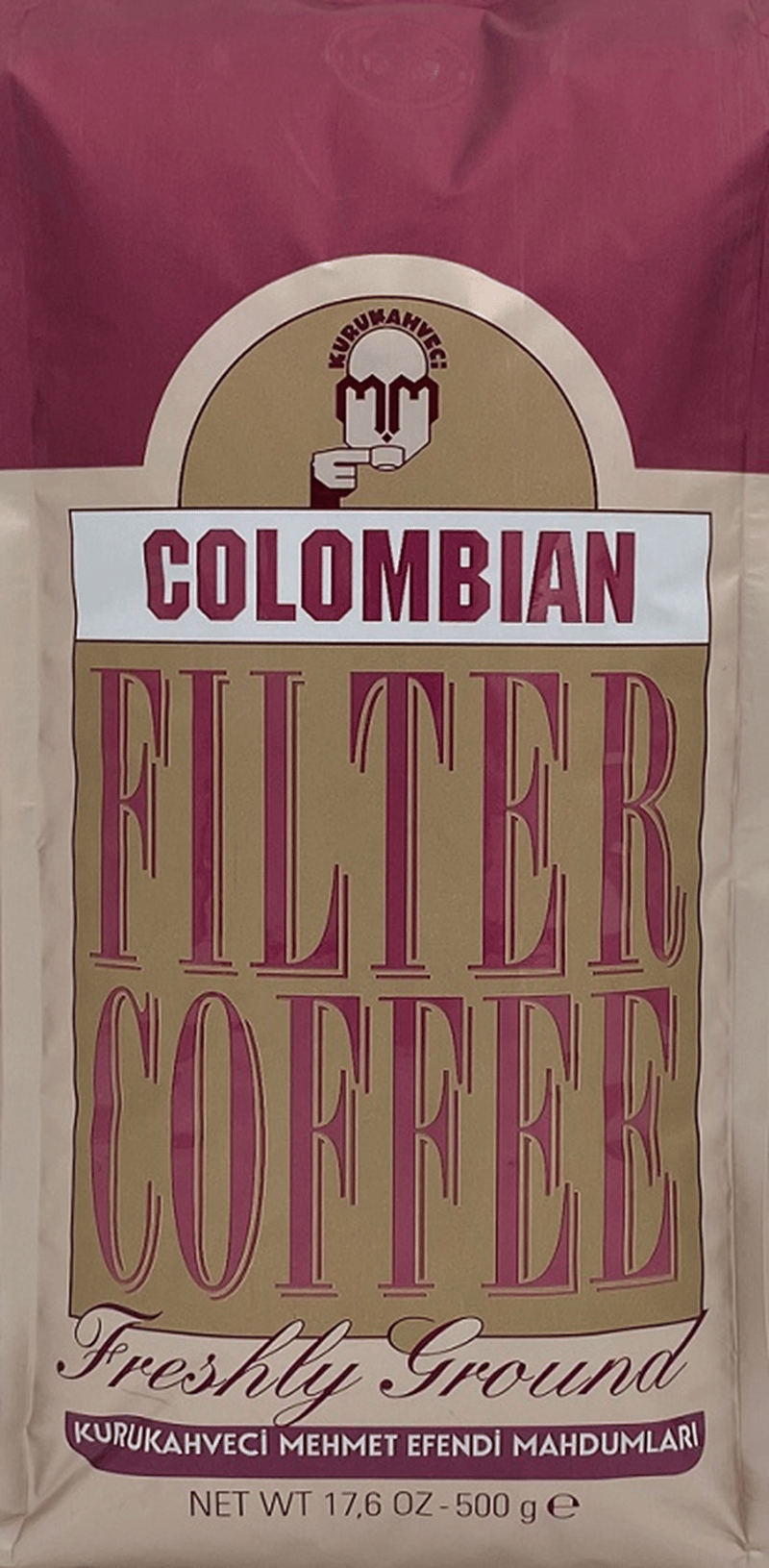 MEHMET EFENDİ FİLTRE KAHVE COLOMBIAN   500 GR