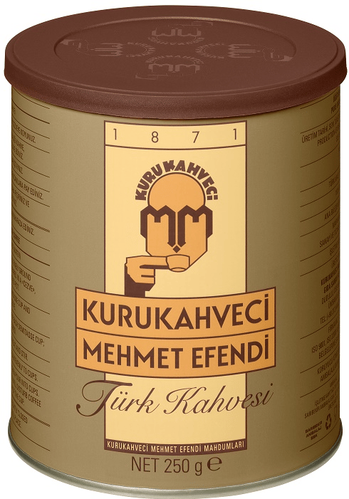 MEHMET EFENDİ TÜRK KAHVESİ 250 GR TENEKE KUTU