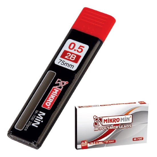 MİKRO MİN M-700 0.5 2B 75 MM 20 Lİ TÜP 70005