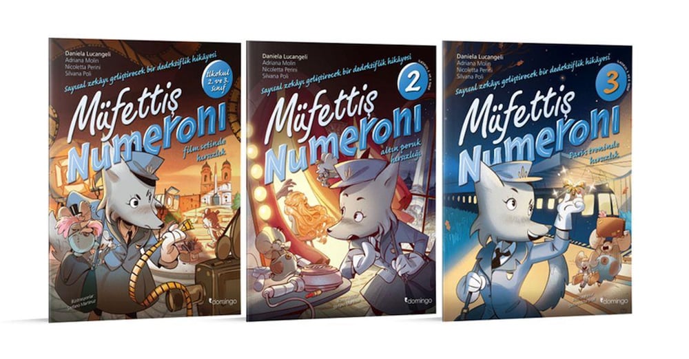 Müfettiş Numeroni Seti (3 Kitap)