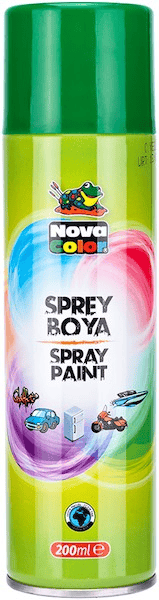 NOVA COLOR SPREY BOYA 200 ML YEŞİL NC-803