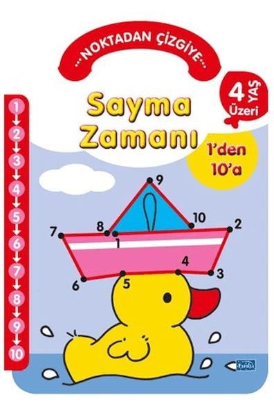 Noktadan Çizgiye Sayma Zamanı 1'den 10'a