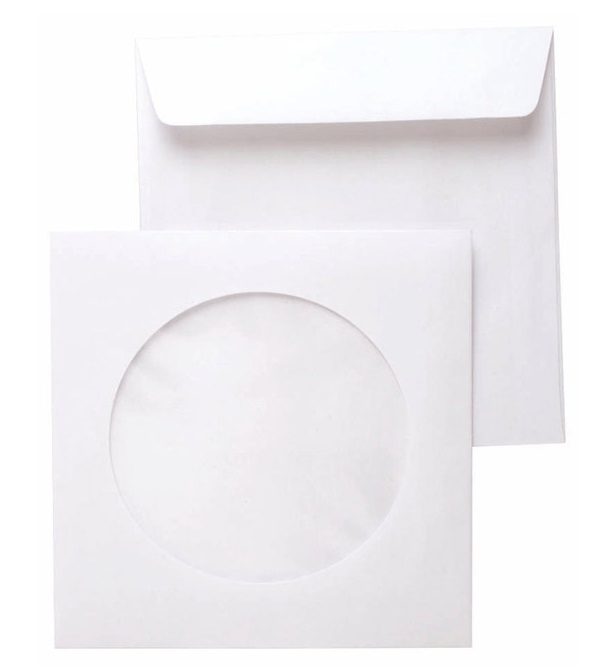 OYAL ZARF CD 12.5x12.5 90 GR BEYAZ PENCERELİ 30004104