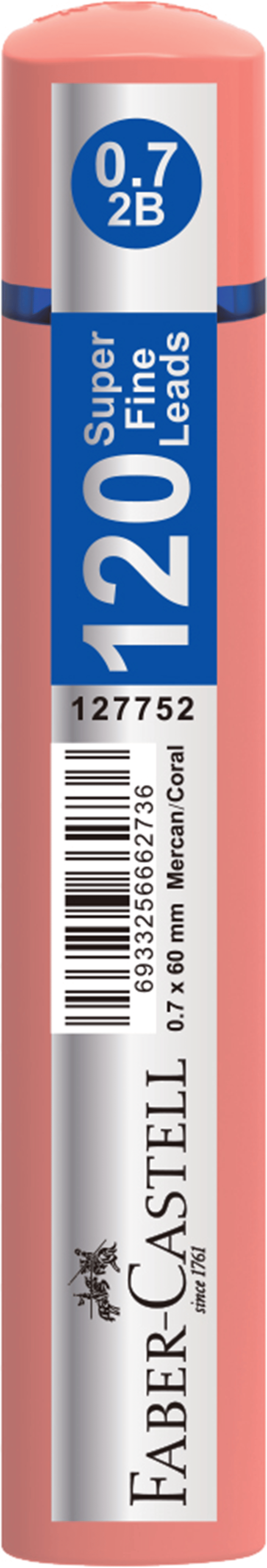 PASİF FABER MİN GRIP SOFT 0.7MM 2B 60MM 120Lİ TİT MERCAN 127752
