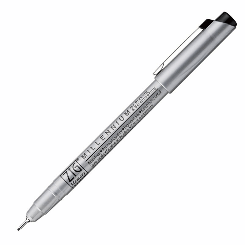 PASİF ZIG ÇİZİM KALEMİ MILLENIUM MS-08 0.65MM MOR