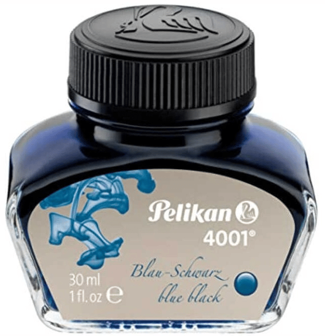 PELİKAN YAZI MÜREKKEBİ 4001 30 ML MAVİ-SİYAH 301028