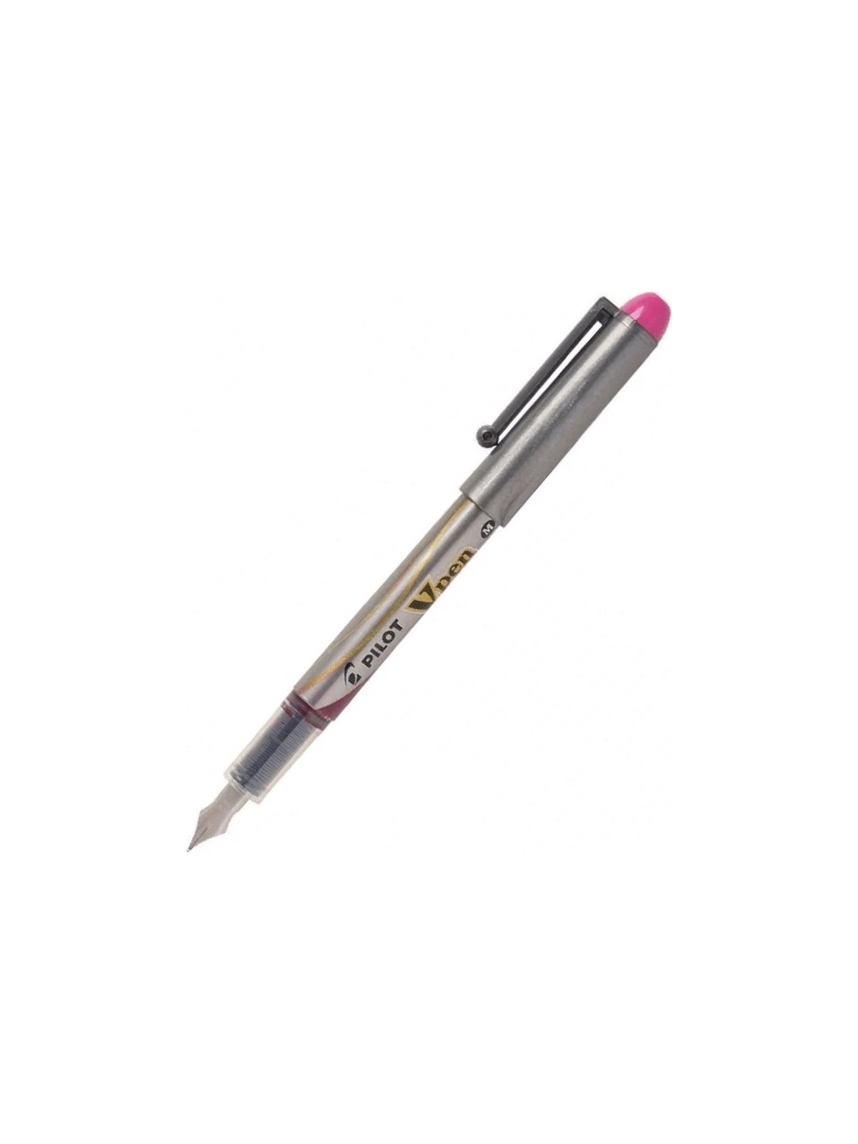 PILOT DOLMAKALEM V-PEN SILVER PEMBE SVP-4M-P