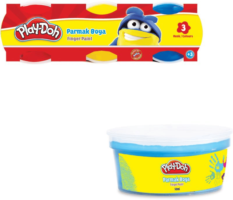 PLAY-DOH PARMAK BOYASI 3 RENK 40 ML PLAY-PR002