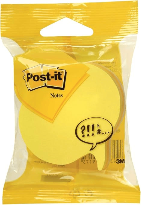 POST-IT YAPIŞKANLI NOT KAĞIDI KONUŞMA BALONU  225 YP 2007SP