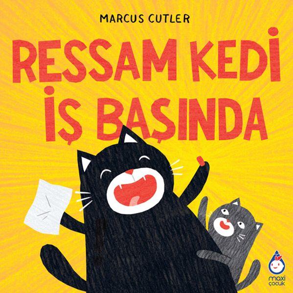 Ressam Kedi İş Başında