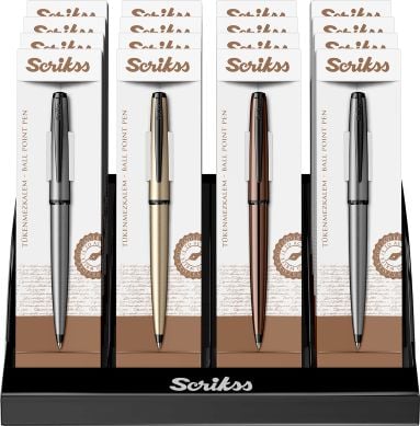 SCRIKSS TÜKENMEZ KALEM 78M 16 LI STAND COLOR