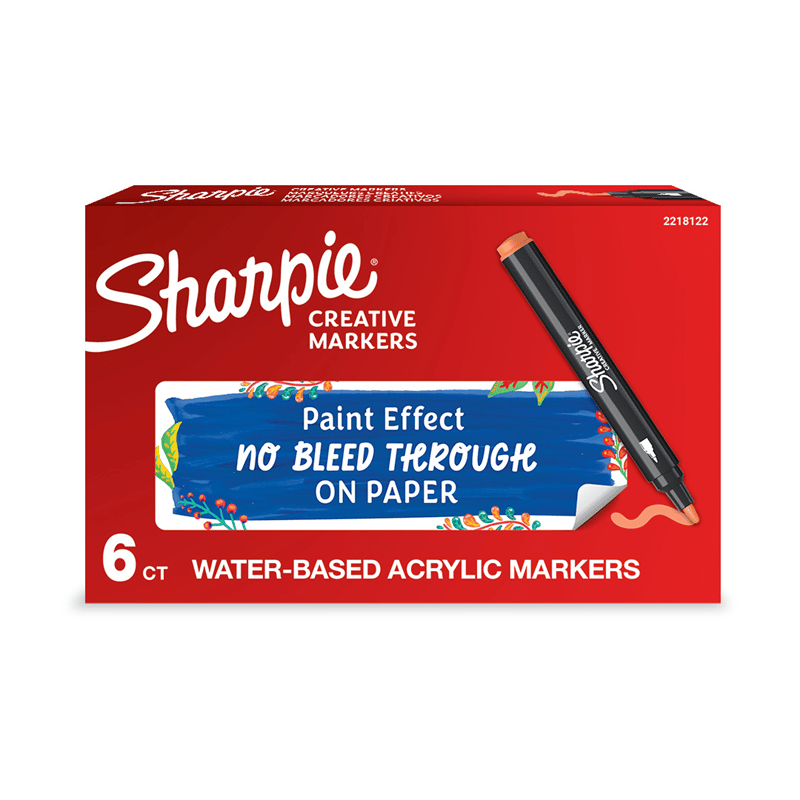 SHARPIE AKRİLİK MARKÖR YUVARLAK UÇ TURUNCU 2218122