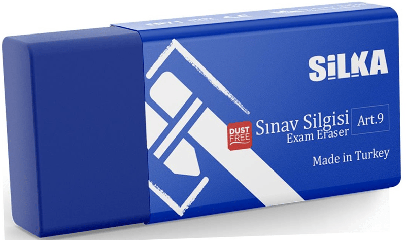 SİLKA SİLGİ SINAV MAVİ 24 LÜ ART.9