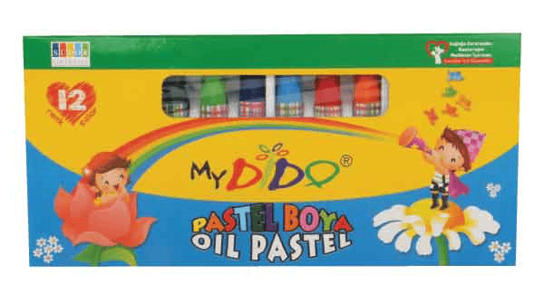 SÜDOR PASTEL BOYA 12 RENK SD622