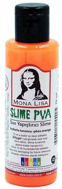 SÜDOR SLIME 70 ML FOSFORLU TURUNCU SL01-15