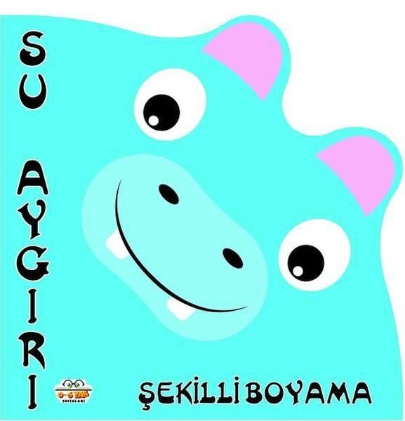 Şekilli Boyama Su Aygırı