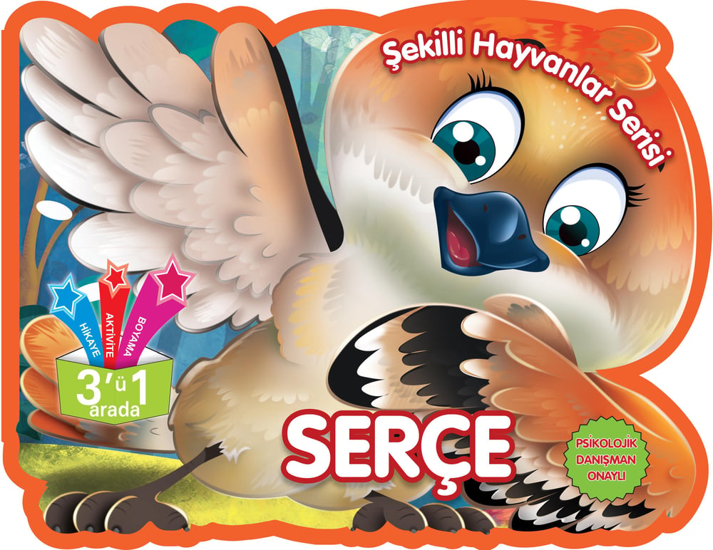 Şekilli Hayvanlar Serisi - Serçe