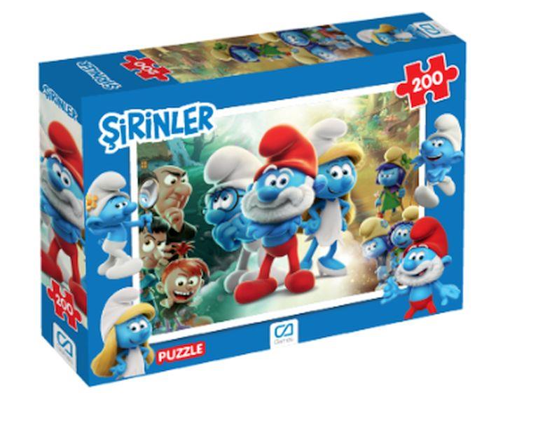Şirinler Puzzle 200