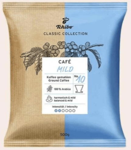 TCHIBO FİLTRE KAHVE CAFE CLASSİC MİLD 500g 17057